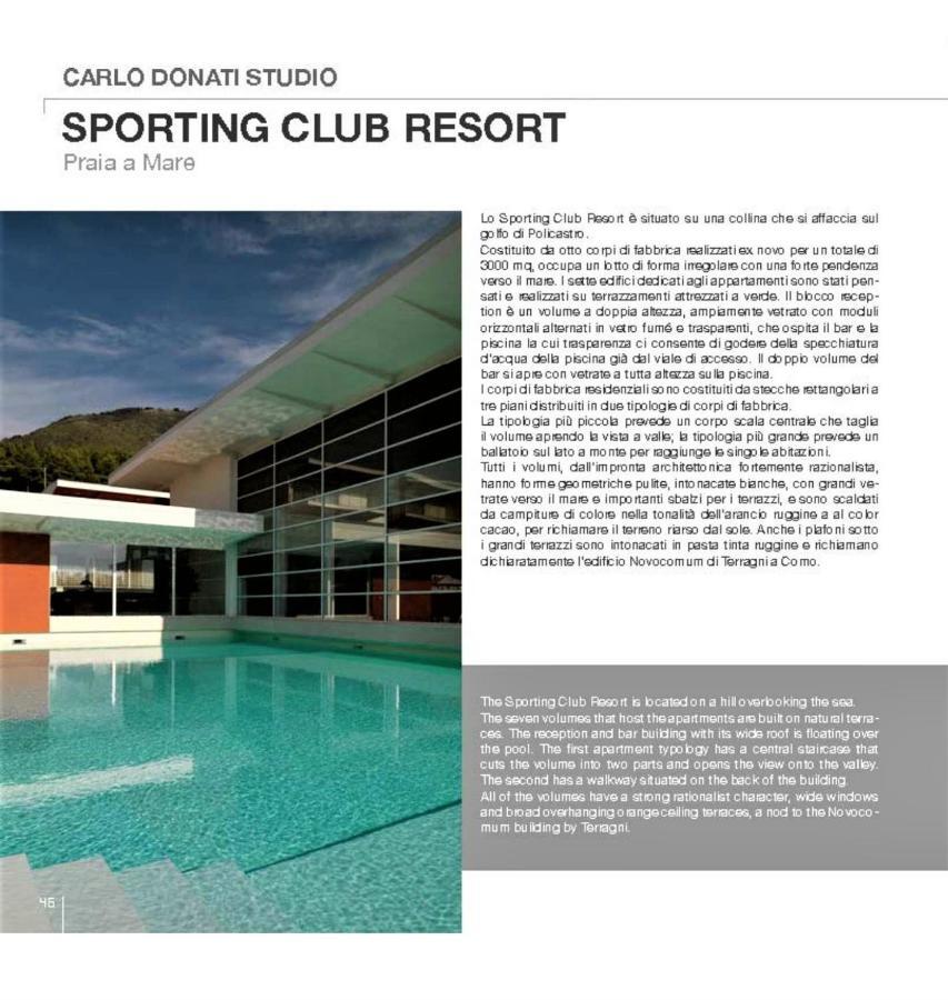 Sporting Club Resort プラーイア・ア・マーレ エクステリア 写真